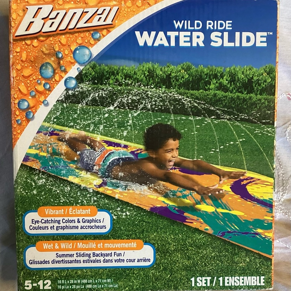 NEW Banzai Wild Ride Water Slide